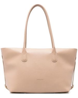 THEMOIRÈ Tallia Handle Tote Bag - Natural
