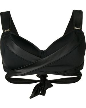 Marlies Dekkers Cache Coeur Plunge Balcony Bikini Top - Black