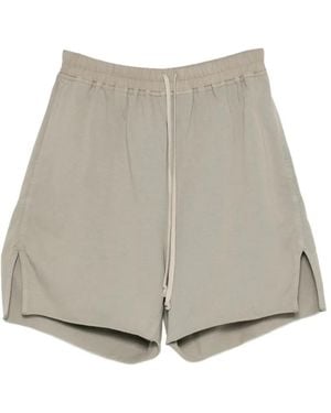 Rick Owens Butt-Zip Shorts - Gray