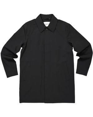 NN07 A Mid-Length, Lightweight, Transseasonal Coat Made From Breathable, Waterproof Technical Fabric - Black