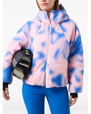 Bogner Fire + Ice Veste De Ski Valena Imprimée - Bleu