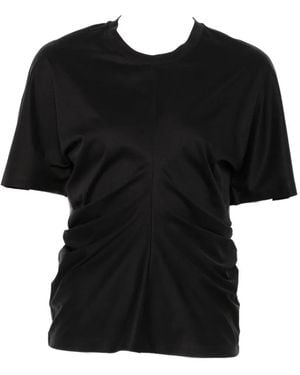 Rohe Gathered T-Shirt - Black
