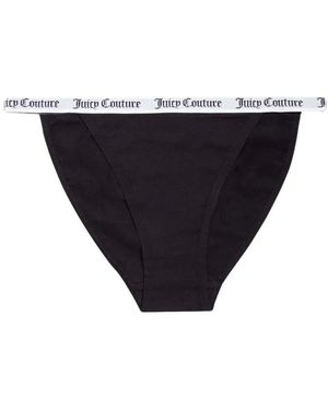 Juicy Couture Bragas Con Logo En La Cintura - Azul