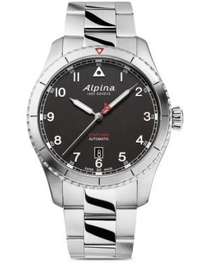 Alpina Startimer Pilot Automatic 41Mm - Weiß