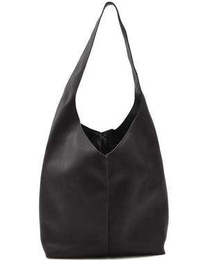 The Row Medium Bindle Stitch Schoudertas - Zwart