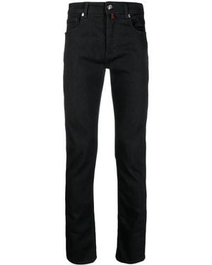 Billionaire Low-Rise Straight-Leg Jeans - Black