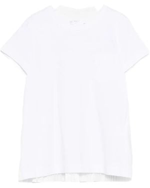 Sacai Short-Sleeve T-Shirt - White