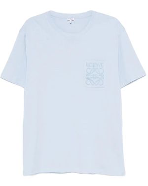 Loewe アナグラム Tシャツ - ブルー