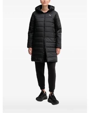 PUMA Hooded Zip Parka - Black