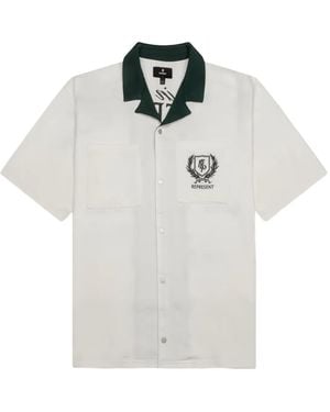 Represent Embroidered Shirt - White