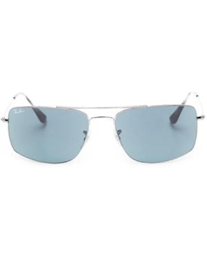 Ray-Ban Explorer 3 Sonnenbrille Mit Geometrischem Gestell - Blau