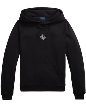 Polo Ralph Lauren Hoodie À Logo - Black