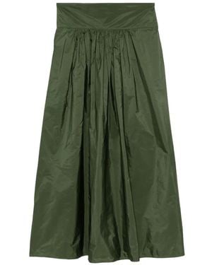 Co.Go Maxirock Mit Falten - Grün