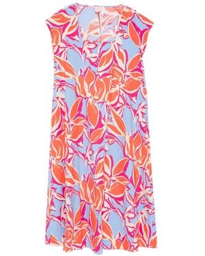 Marina Rinaldi Floral Dress - White