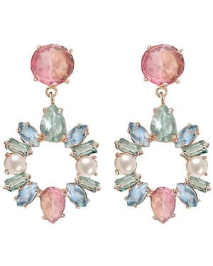 Atelier Mon Candy Cabana Drop Earrings - White