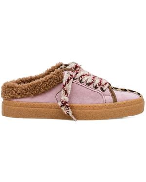 TheVerticaLine The11S Leopard-Print Trainers - Pink