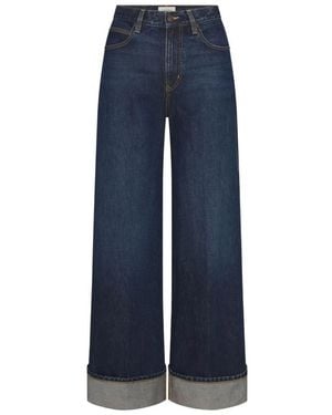 FRAME Cuffed Five-pocket Jeans - ブルー