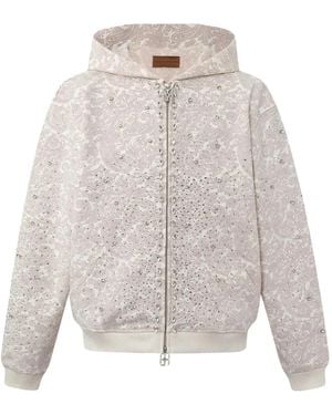 BIRTH OF ROYAL CHILD Cashew Blossom Hoodie - White