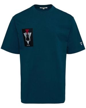 Black Jack Jewelry Label Graphic T-Shirt - Blue