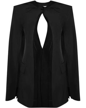Alexander Wang Collarless Slit Jacket - Black