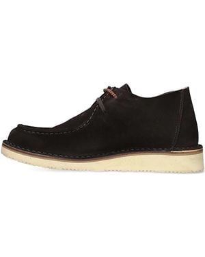 Astorflex Beenflex Suede Desert Boots - Black