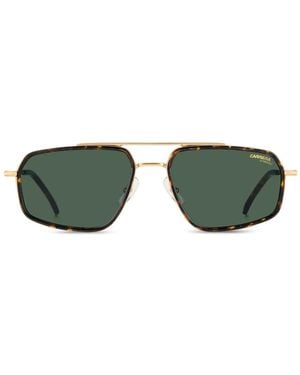 Carrera Geometric-Frame Sunglasses - Green
