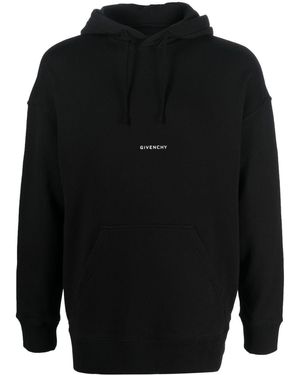 Givenchy Logo Hole Hoodie in Black for Men Lyst Canada