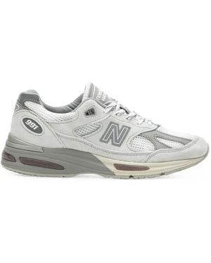 New Balance 991V2 Sneakers - White
