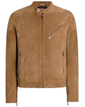 Dolce & Gabbana Zip Up Jacket - Brown
