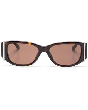 McQueen Gafas de sol con montura oval - Neutro