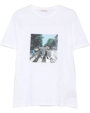 Sartoria Tramarossa X The Beatles Printed T-Shirt - White