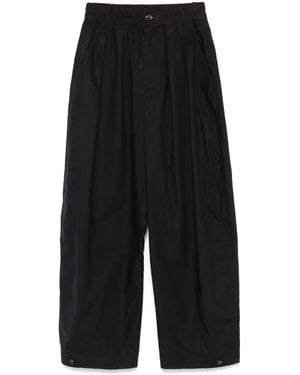 Soeur Button Trousers - Black