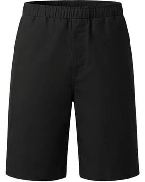 Rier Elasticated-Waistband Shorts - Black