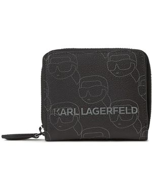 Karl Lagerfeld Ikon 財布 - ブラック