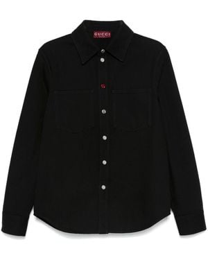 Gucci Denim Shirt - Black