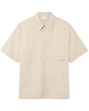 Axel Arigato Dylan Embroidered Pocket Shirt - White