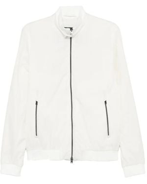 Herno Giacca Con Zip - Bianco