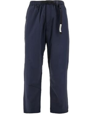 Bird Hose Mit Elastischem Bund - Blau
