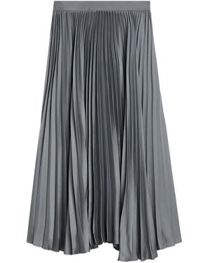 Jil Sander Pleated-Design Skirt - Grey