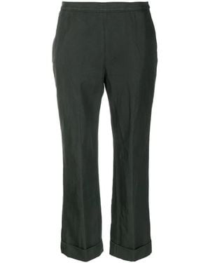 Aspesi Cropped Flared Pants - Gray