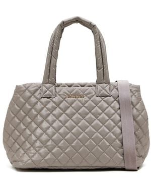 MZ Wallace Smalll Metro City Tote Bag - Grey