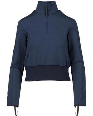 Aztech Mountain Half-Zip Fleece Top - Blue