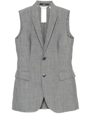 SAPIO Sleeveless Gilet - Grey