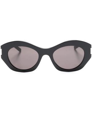 Saint Laurent Occhiali Da Sole Cat-Eye - Marrone