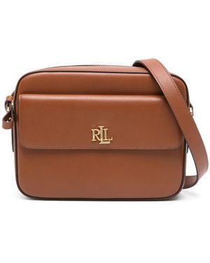 Ralph Lauren Marcy ショルダーバッグ M - ブラウン