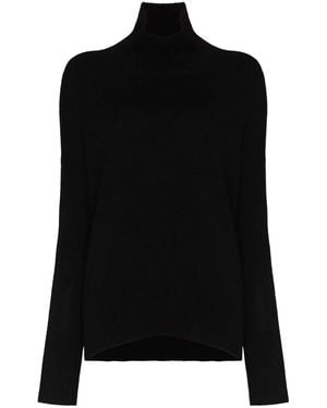 Lisa Yang Heidi High-Neck Cashmere Jumper - Black