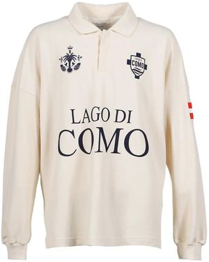 Rhude Lago Di Como Polo Shirt - White