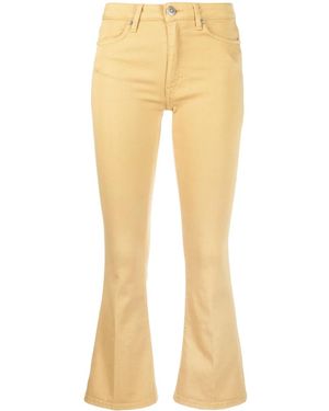 Dondup Bootcut-Jeans Mit Logo - Natur