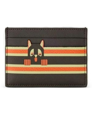 Loewe Futurist Cat Cardholder - Black