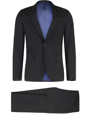 Paul Smith Einreihiger Anzug - Blau
